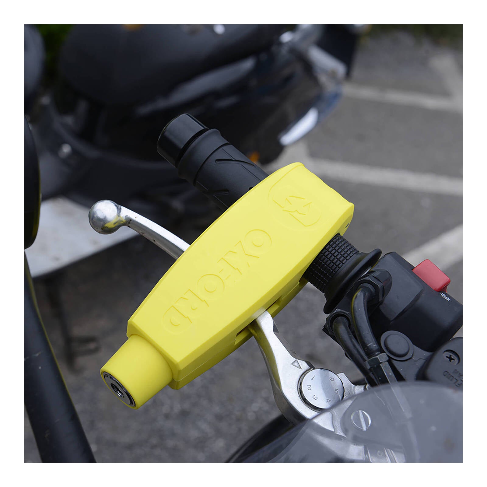 Oxford Lever Lock- Yellow