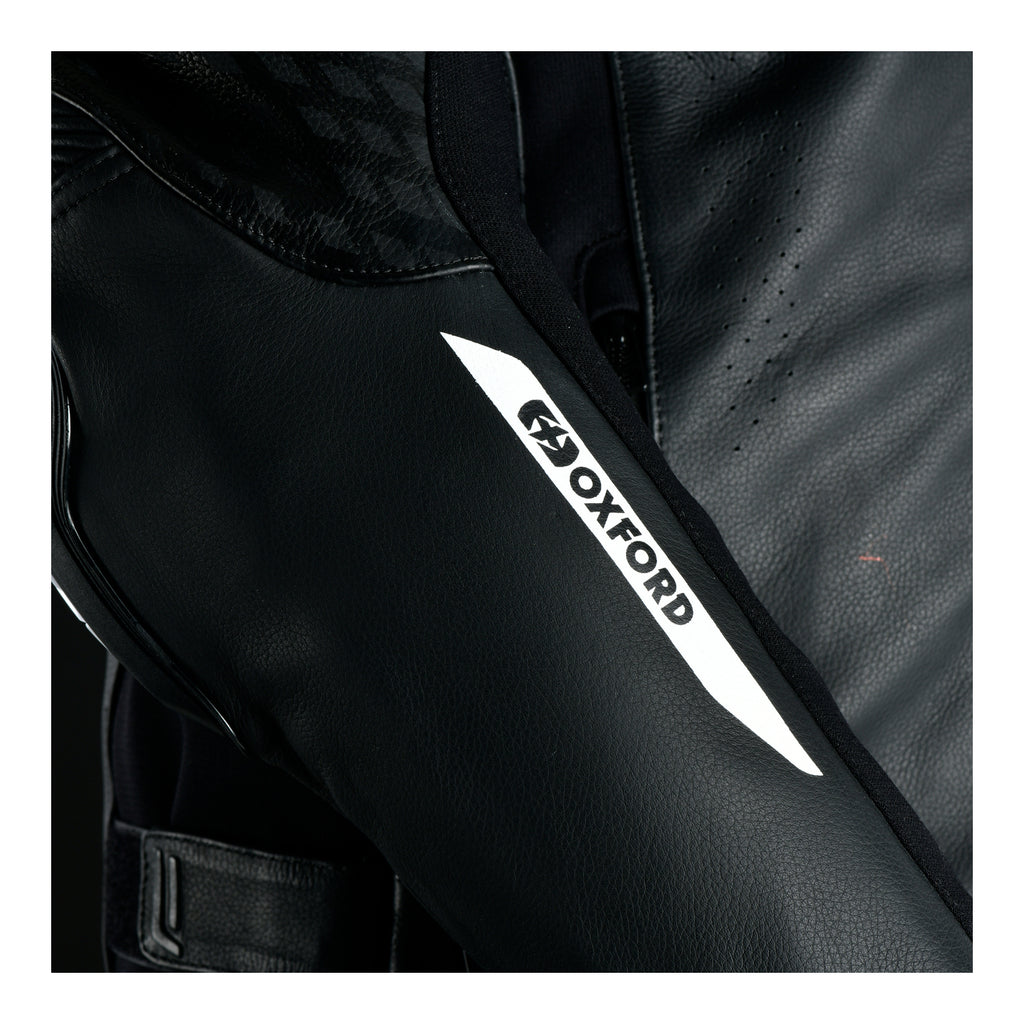 Oxford Nexus 1.0 Leather MS Jacket - Stealth Black