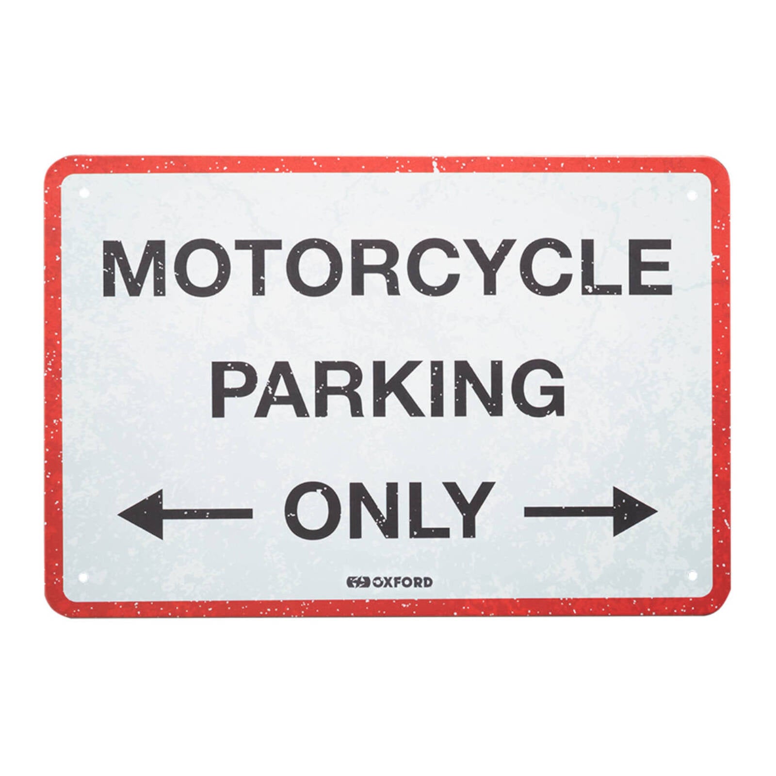 Oxford Garage Metal Sign: Parking