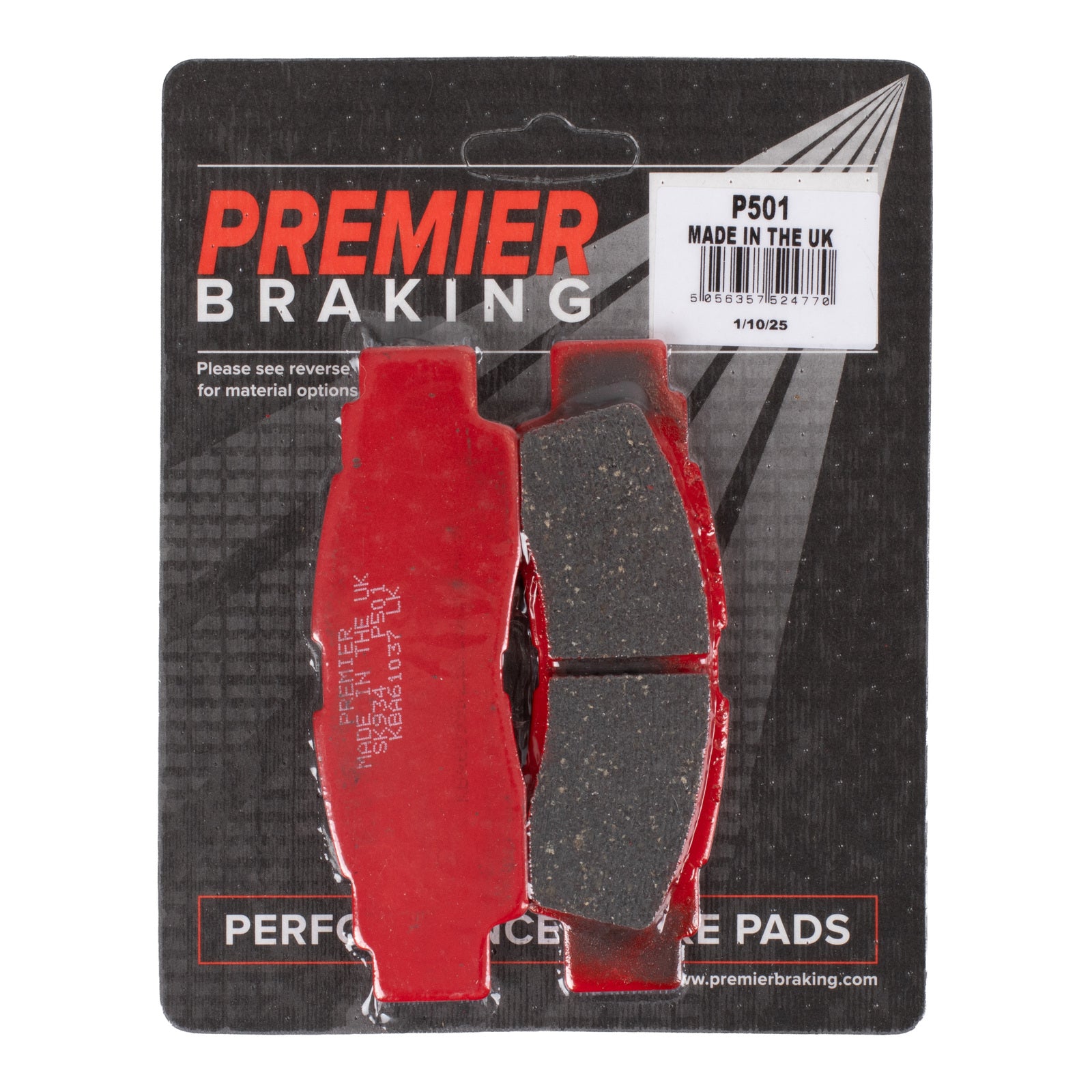Premier Brake Pads Off Road Carbon Graphite