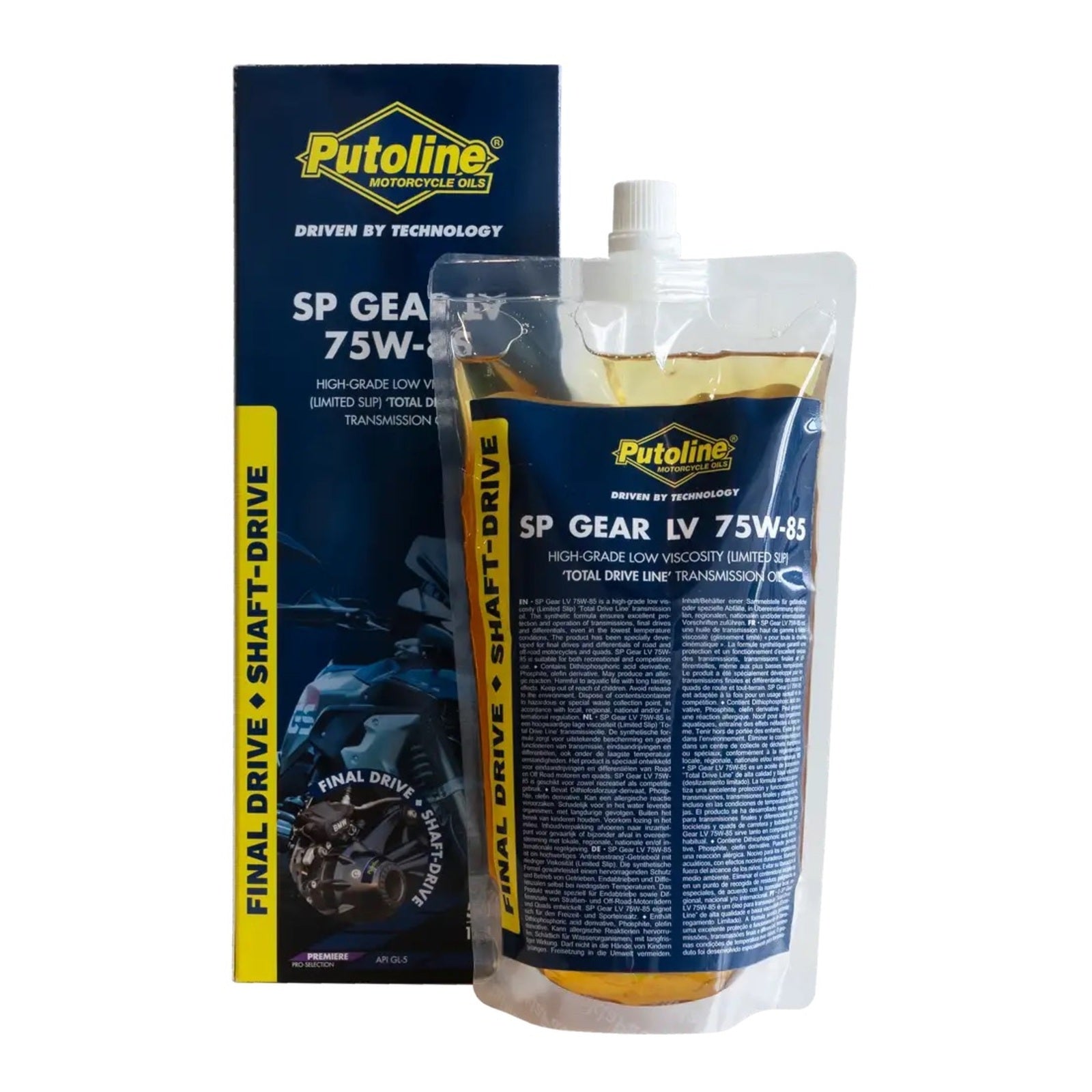 Putoline SP Gear LV 75W-85 – 500ml Pouch