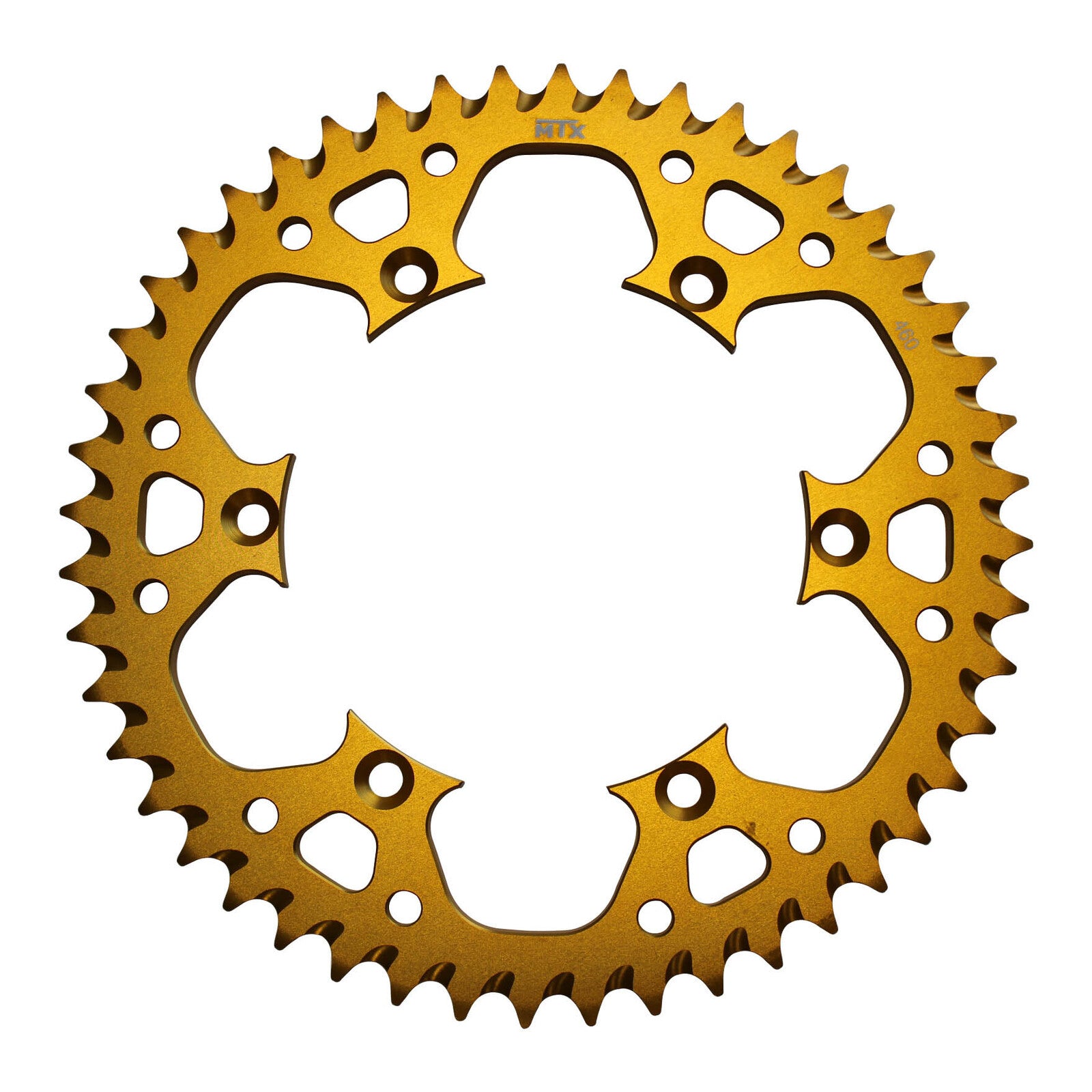 MTX 460 Zero Aluminium Rear Sprocket #520 - Gold (11A-110-GLD)