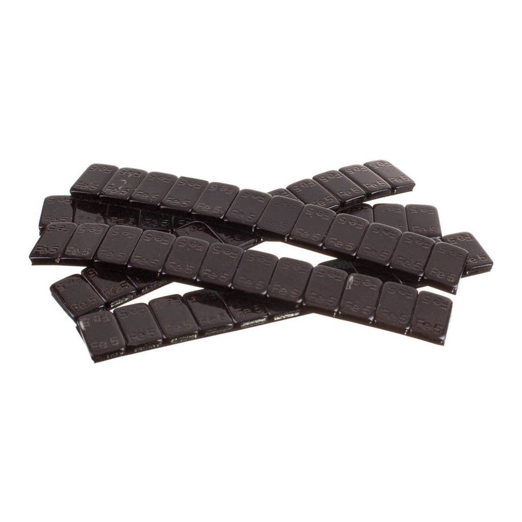 Wheel Balance Weights Stick On 12 X 5g Strip - Black (50/box)