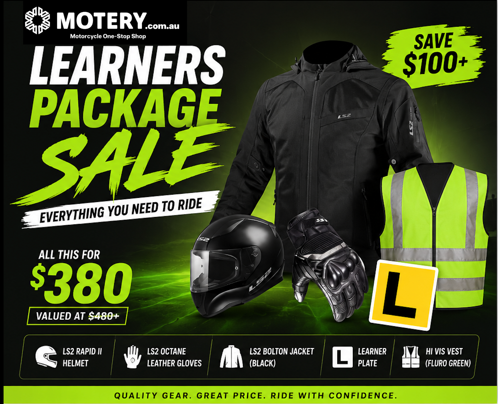 Learner Package - Valued at $489.99