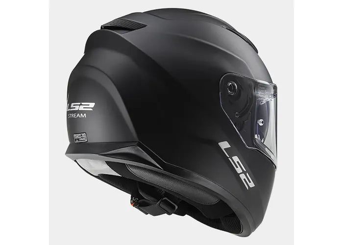 HELMET LS2 FF320 SOLID MATT BLACK