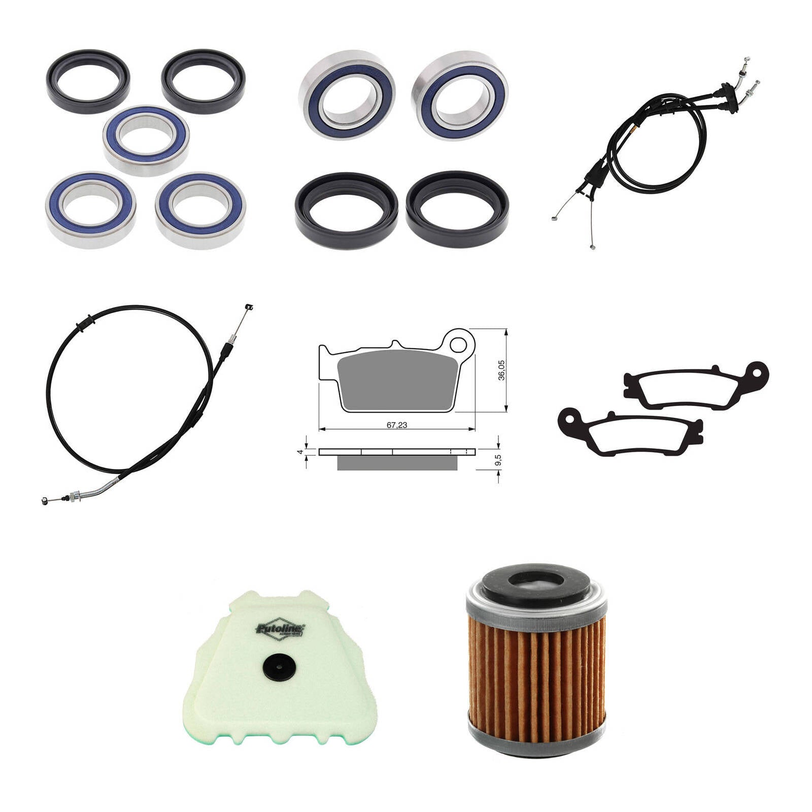 Offroad Refurb Kit - Yamaha YZ450F '18-'20