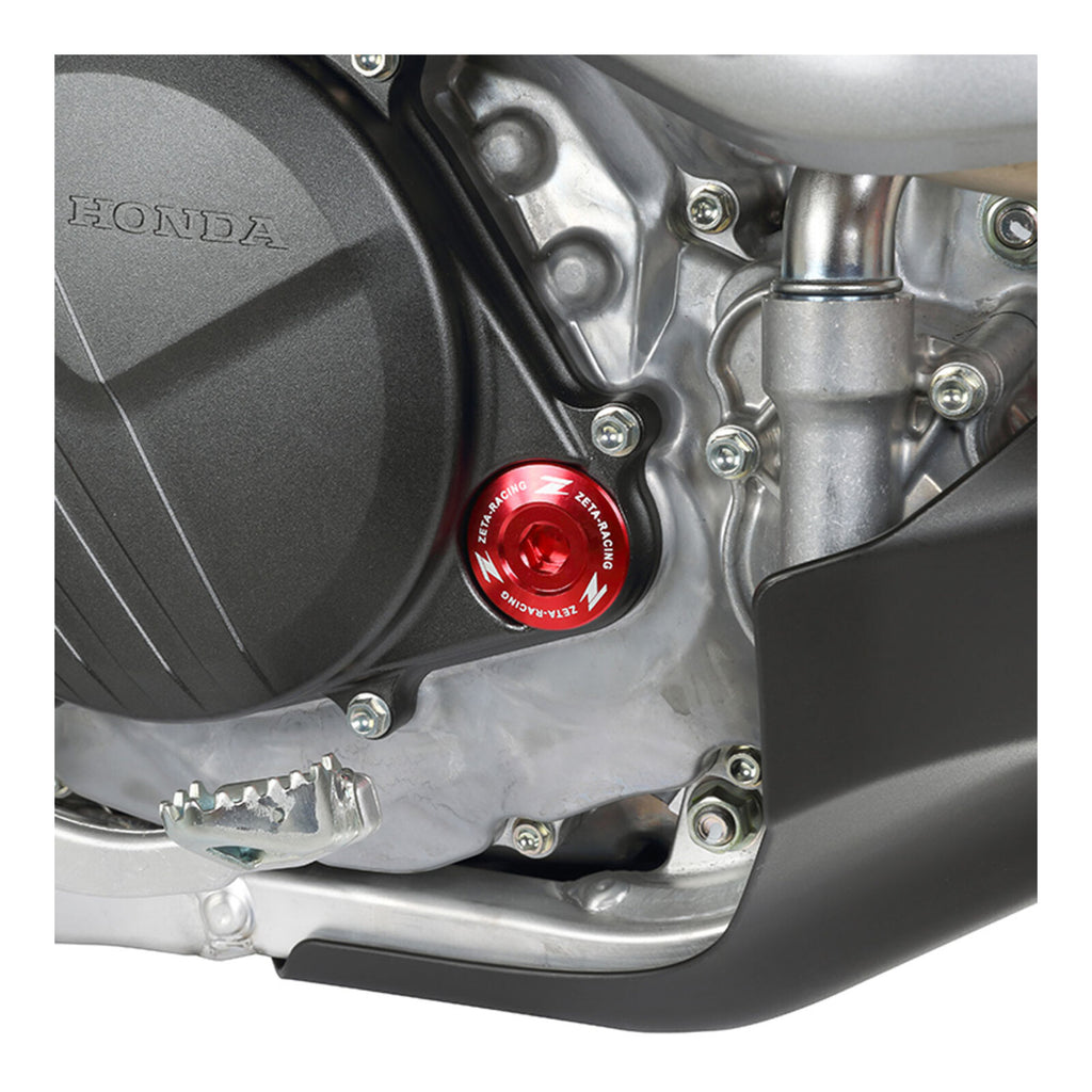 Zeta Engine Plug Kit- Honda CRF250R '10-'17, CRF450R/X, CRF150R - Red