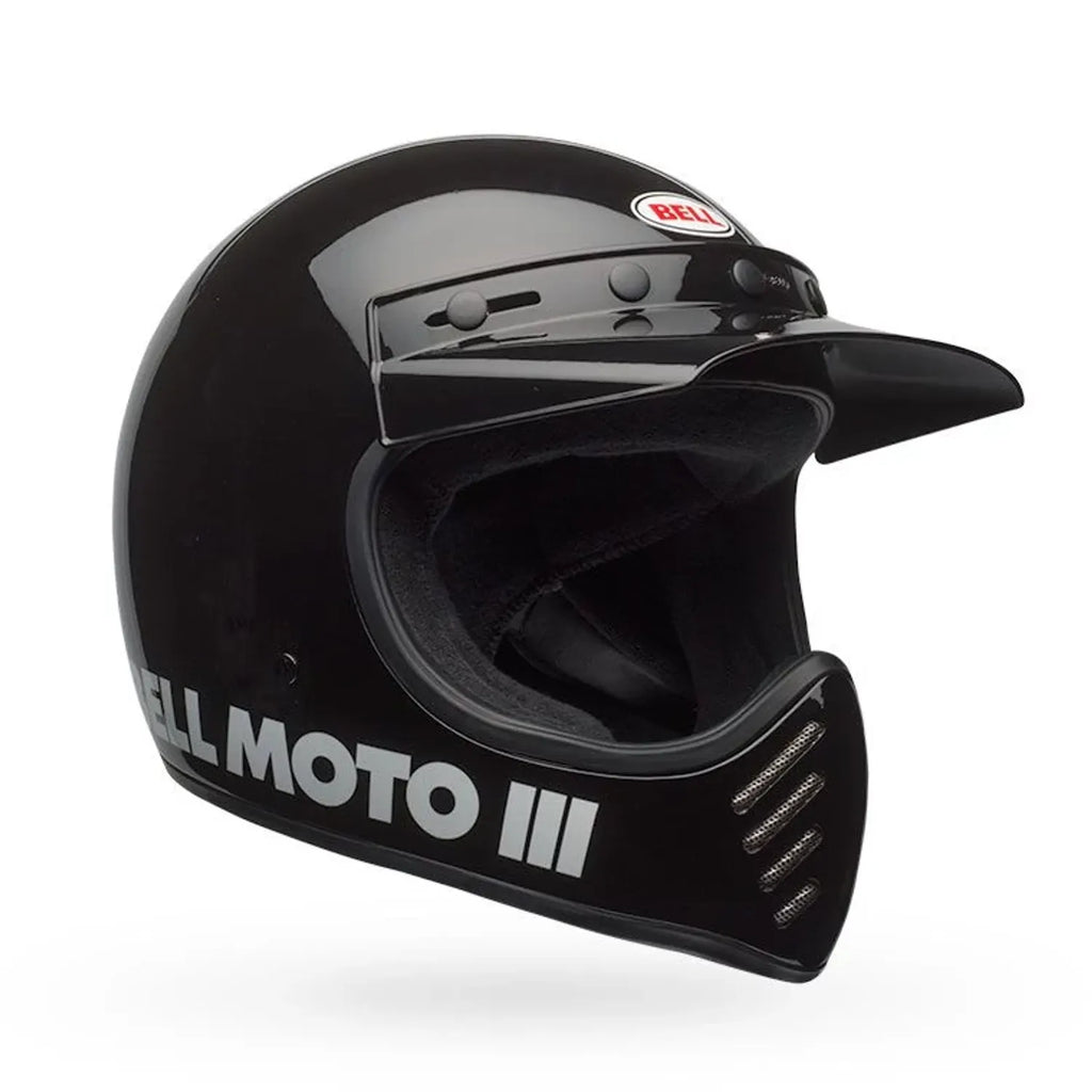 BELL MOTO-3 - Gloss Black