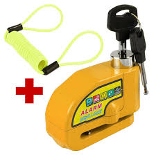 DISC LOCK WITH ALARM