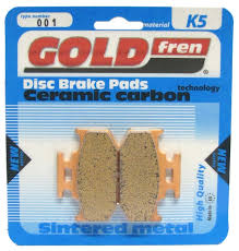 BRAKE PADS REAR GOLDFREN 001 K5 CERAMIC DR650