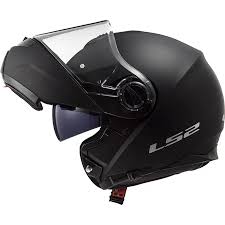 HELMET LS2 FF325 STROBE MODULAR MATT BLACK