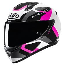 HELMET HJC C10 TINS PINK WHITE