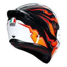 HELMET AGV K1 KRIPTON BLACK ORANGE