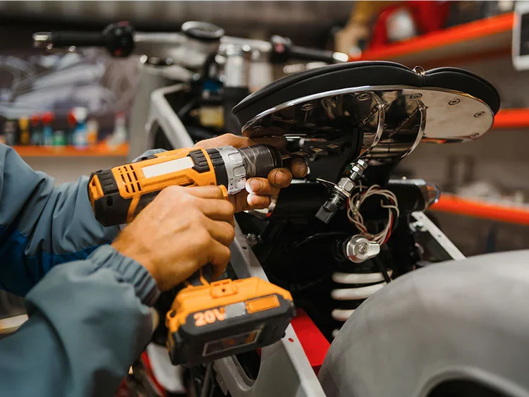 motorcycle servicing