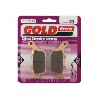 BRAKE PADS REAR GOLDFREN GF 306 HONDA CBR300 / CBR500