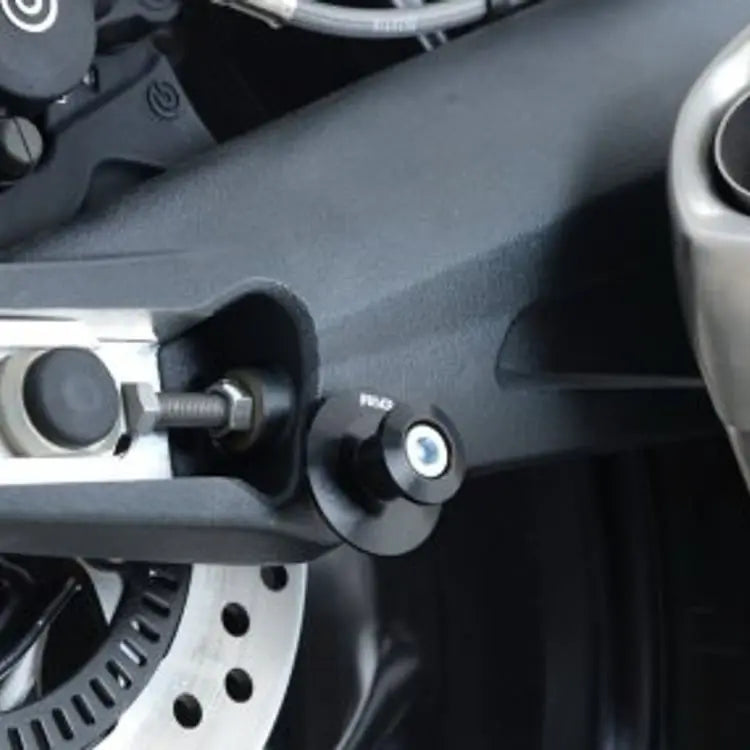 R&G Black M8 Elevation Paddock Stand Bobbins