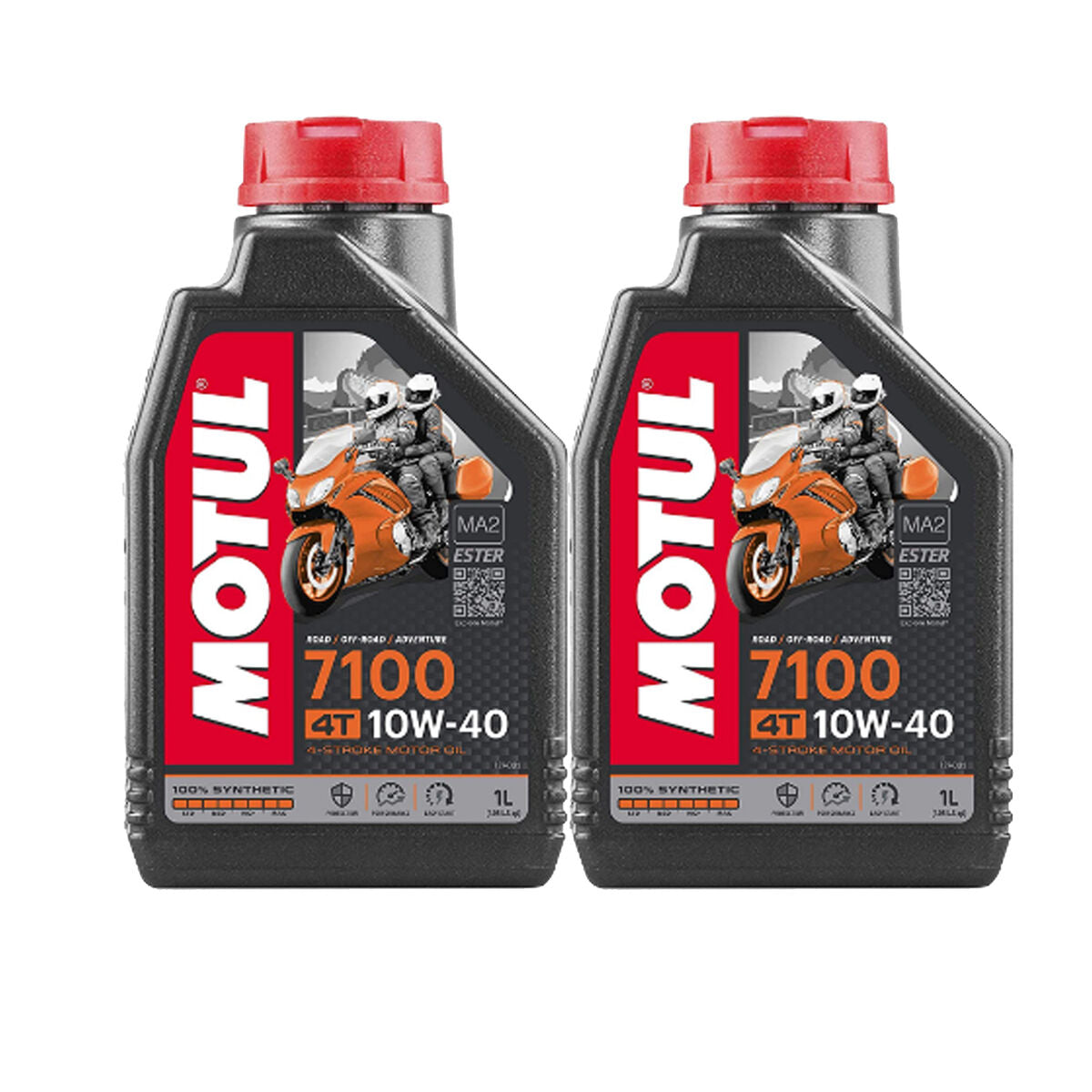 OIL MOTUL 7100 4T ESTER 100% SYNTHETIC 1L